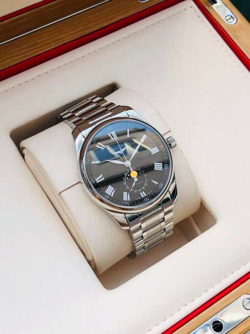 Đồng Hồ Longines Master Collection Moonphase Black Dial - L2.909.4.51.6 - Hình ảnh 6