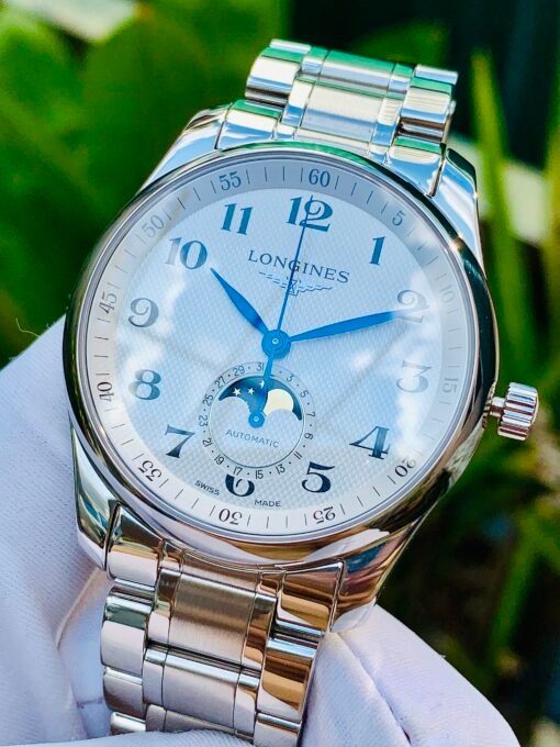 Đồng Hồ Longines Master Collection Moonphase White Dial - L2.909.4.78.6 - Hình ảnh 4