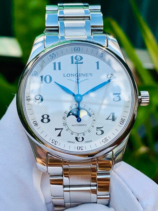 Đồng Hồ Longines Master Collection Moonphase White Dial - L2.909.4.78.6
