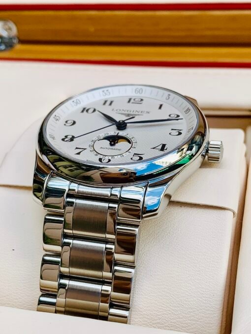 Đồng Hồ Longines Master Collection Moonphase White Dial - L2.909.4.78.6 - Hình ảnh 7