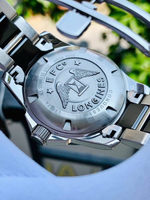 Đồng Hồ Longines Conquest Demi Ceramic Black Dial - L3.657.4.56.7 - Hình ảnh 6