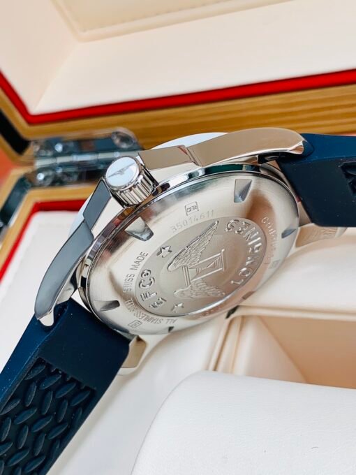 Đồng Hồ Longines Conquest Ceramic MOP White Dial Rubber - L3.657.4.86.2 - Hình ảnh 6