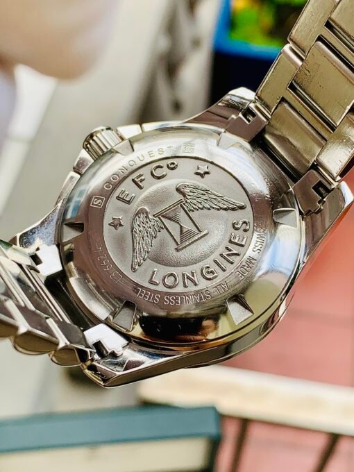 Đồng Hồ Longines Conquest Chronograph White Dial - L3.662.4.76.6 - Hình ảnh 6