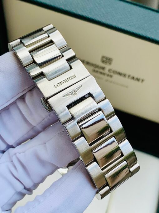Đồng Hồ Longines Conquest Chronograph White Dial - L3.662.4.76.6 - Hình ảnh 7