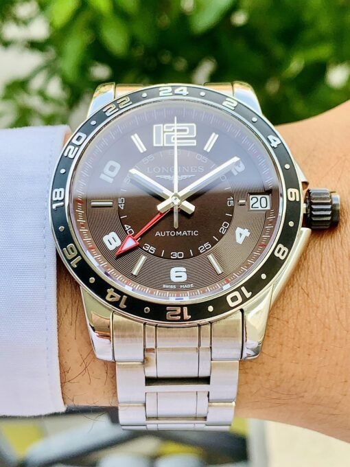 Đồng Hồ Longines Admiral GMT Brown Dial - L3.668.4.66.6