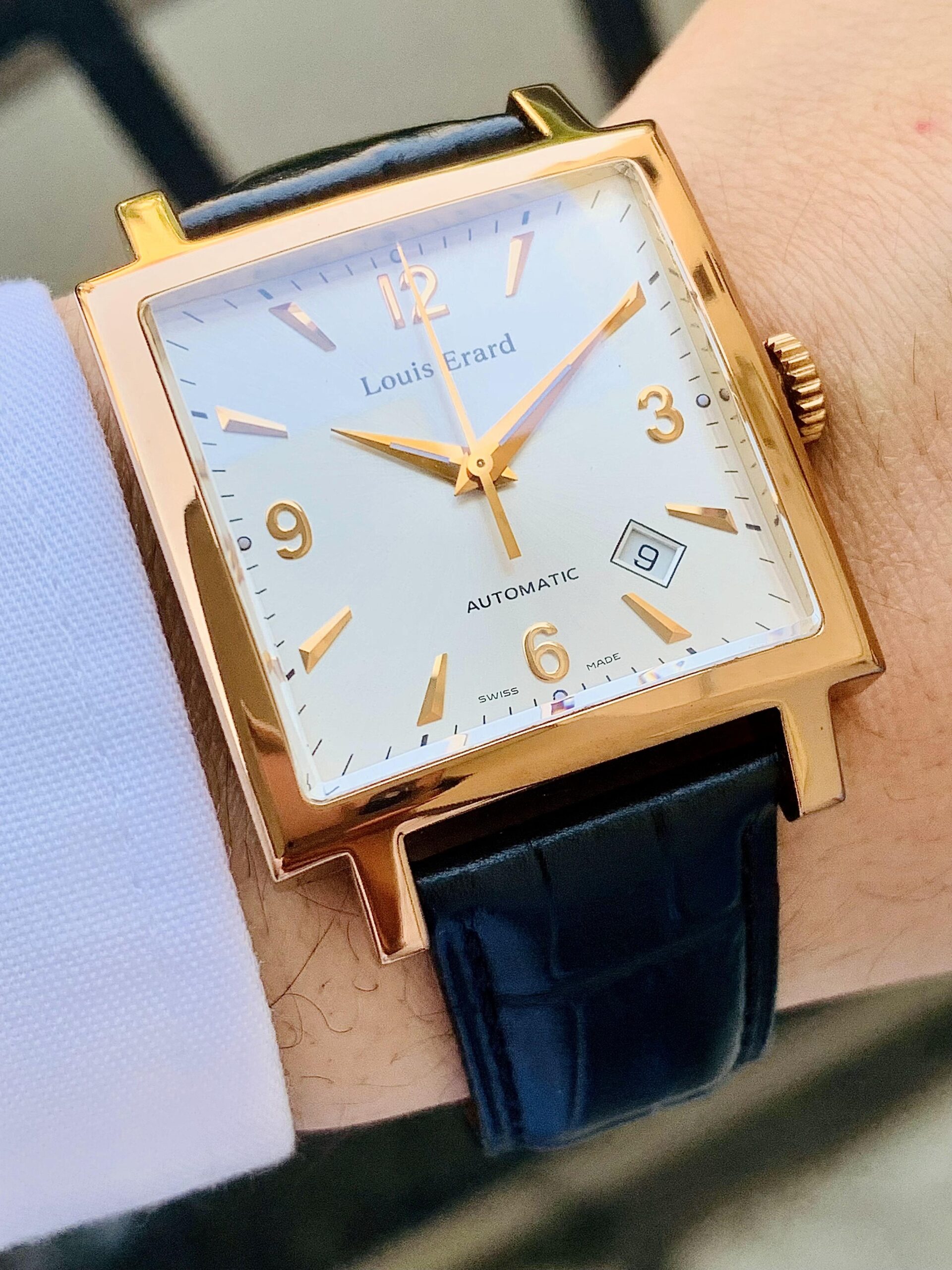 Đồng Hồ Louis Erard L’esprit du Temps La Carree White Dial - 69500 AA01