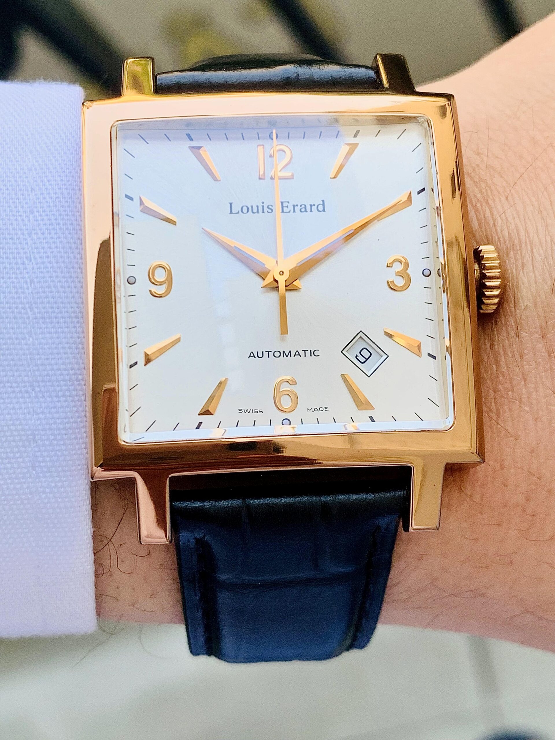 Đồng Hồ Louis Erard L’esprit du Temps La Carree White Dial - 69500 AA01 - Ảnh 3