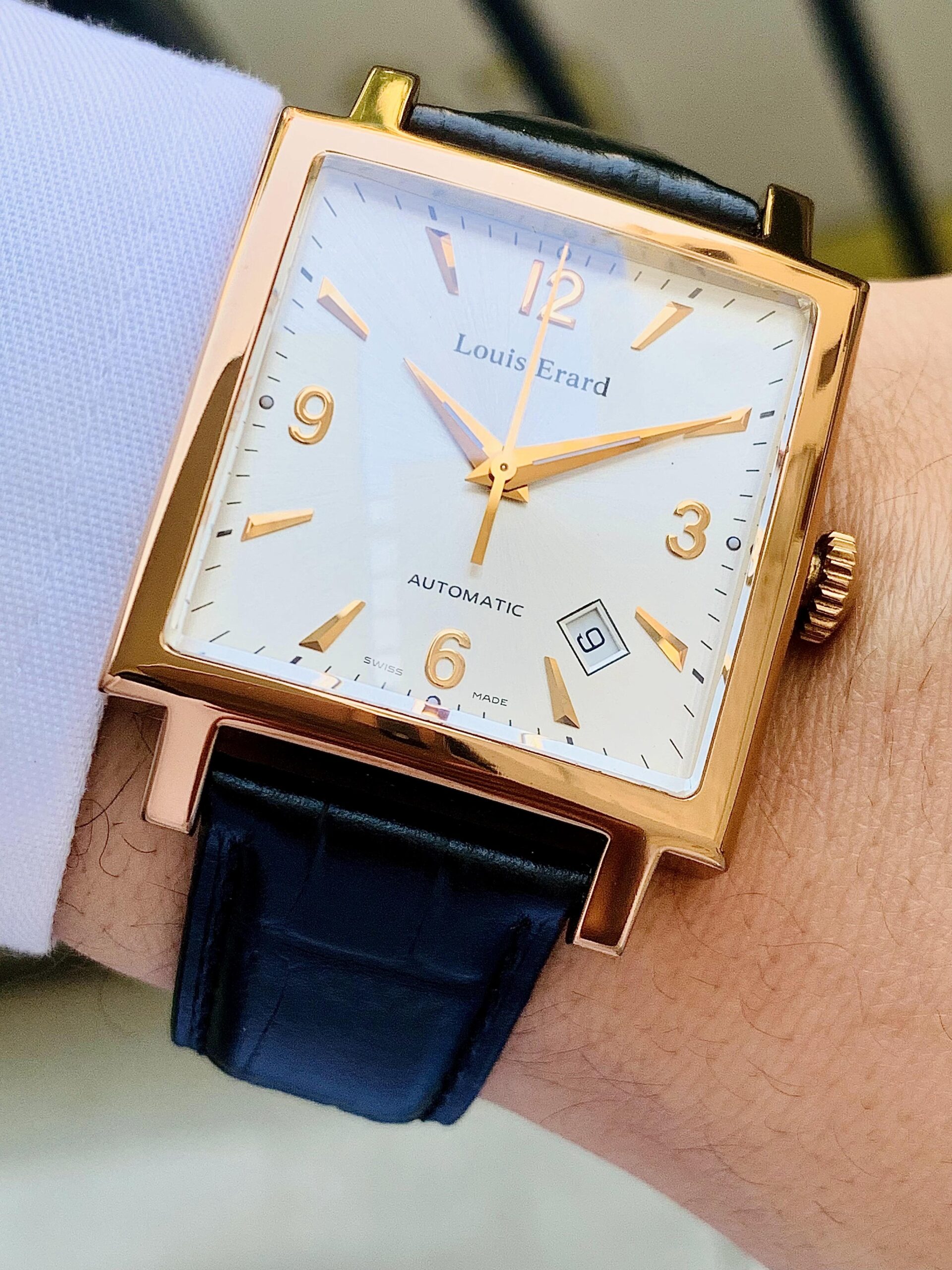 Đồng Hồ Louis Erard L’esprit du Temps La Carree White Dial - 69500 AA01 - Ảnh 4