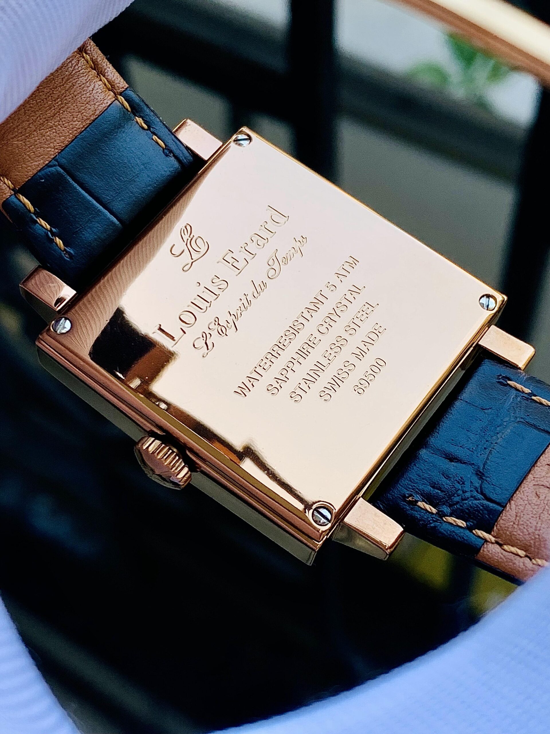 Đồng Hồ Louis Erard L’esprit du Temps La Carree White Dial - 69500 AA01 - Ảnh 6