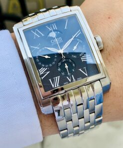 Alternative view of Đồng Hồ Oris Miles Rectangular Complication Black Dial - 01 582 7658 4074-07 8 23 82