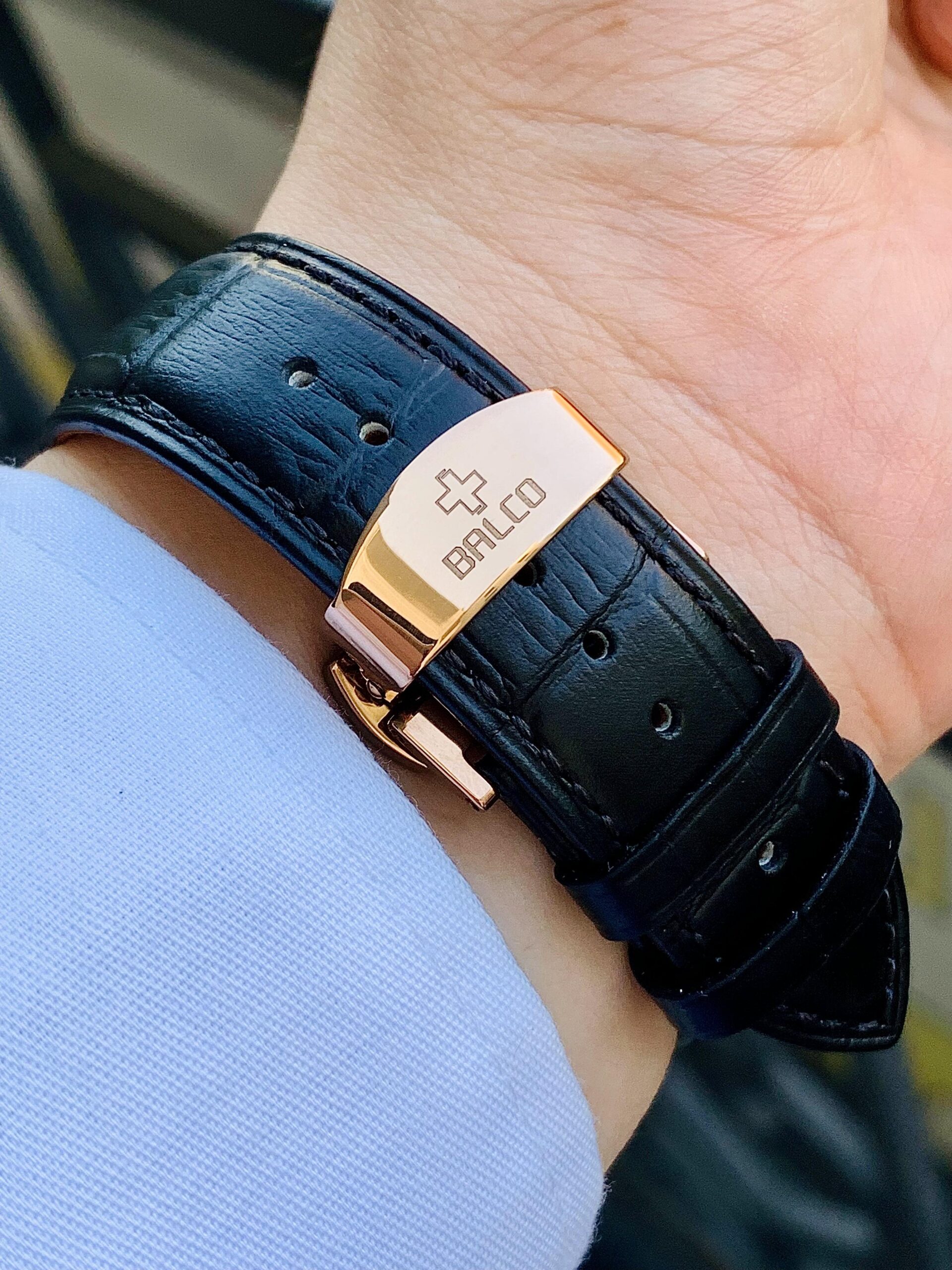 Đồng Hồ Balco Rectangular White Dial Limited Edition 0787/0900 - 11339M - Ảnh 5