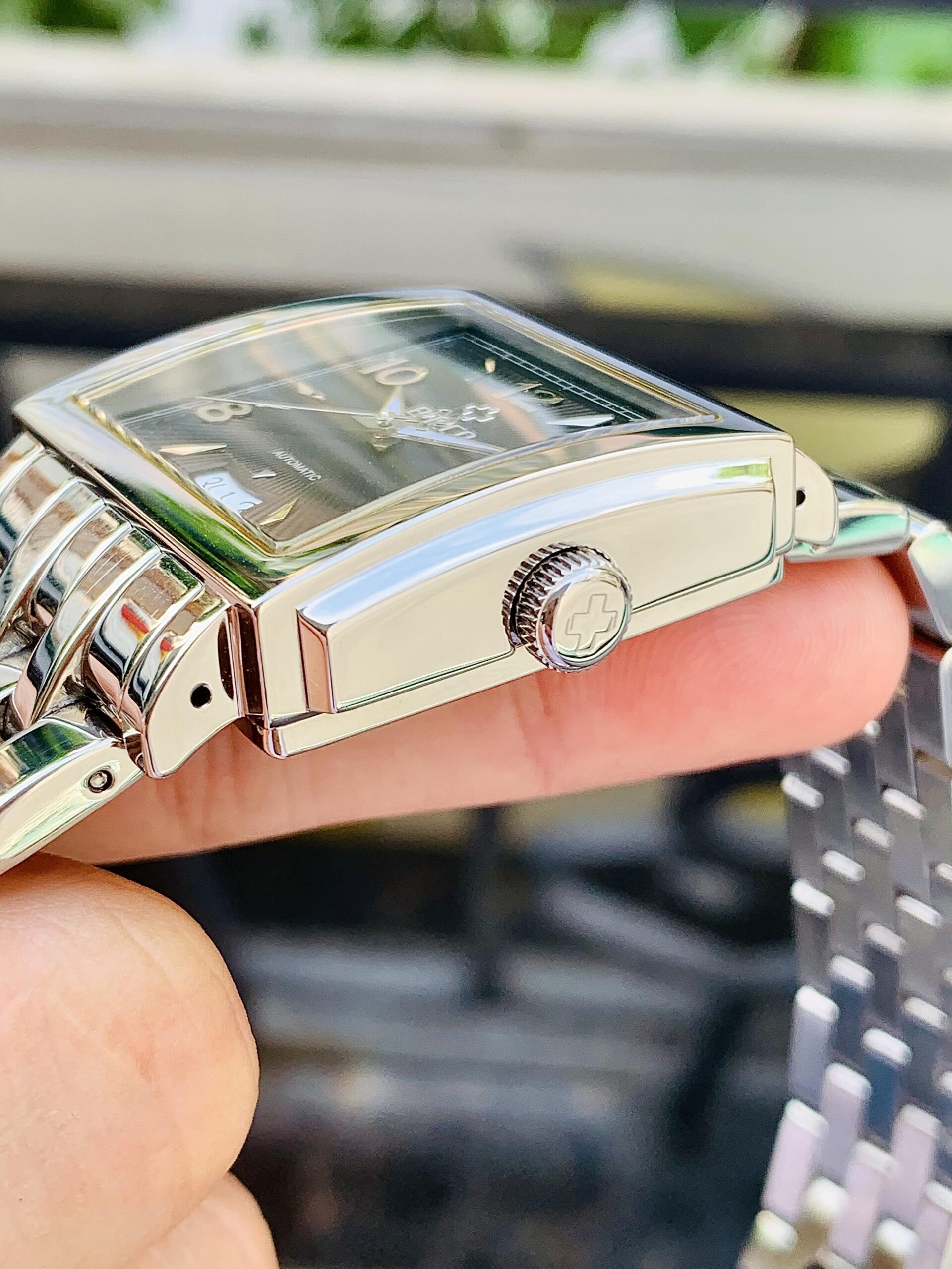 Đồng Hồ Balco Rectangular Black Dial Limited Edition 0283/0600 - 11340M - Ảnh 5