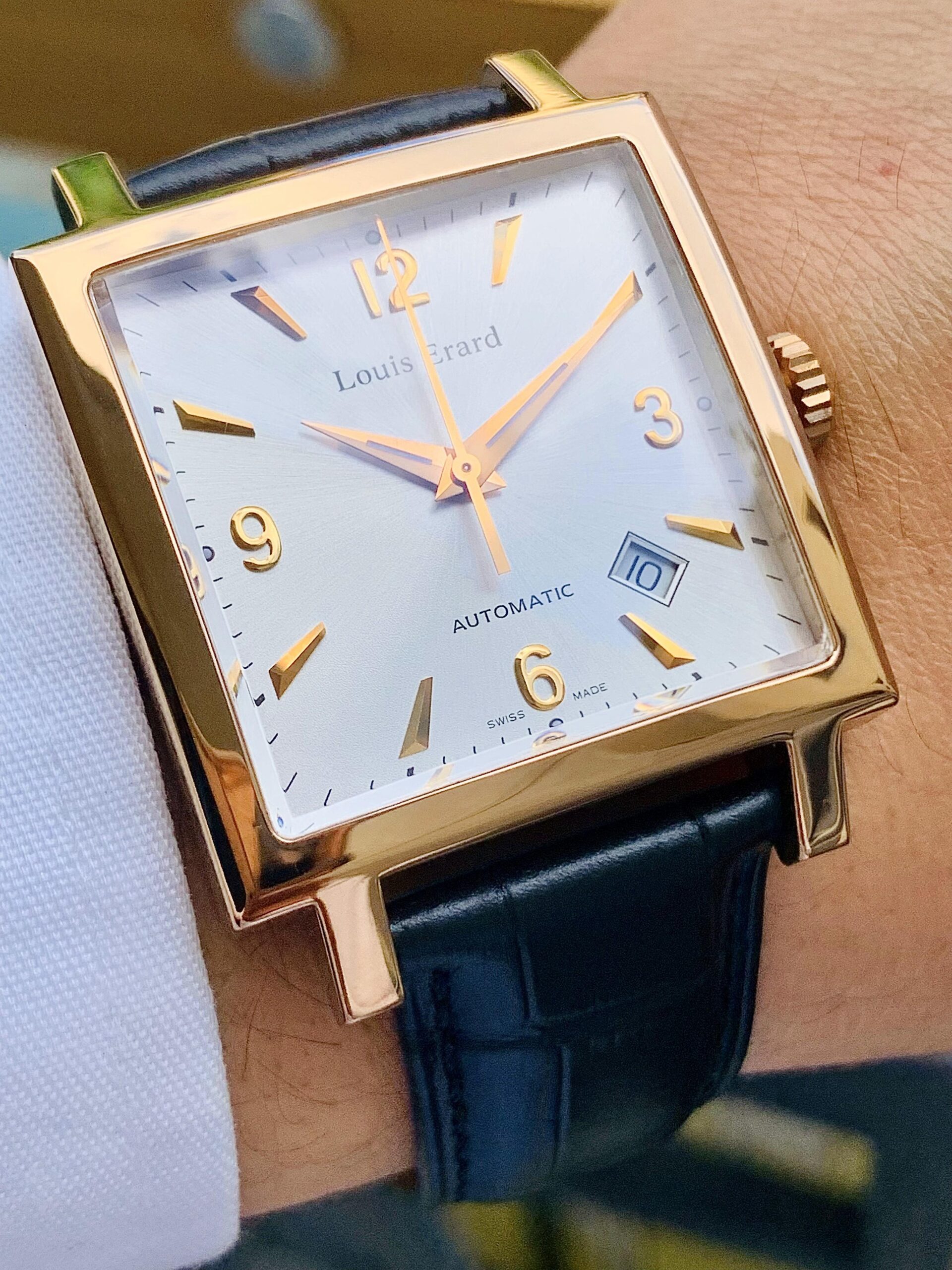 Đồng Hồ Louis Erard L’esprit du Temps La Carree White Dial - 69500 AA01 - Ảnh 2