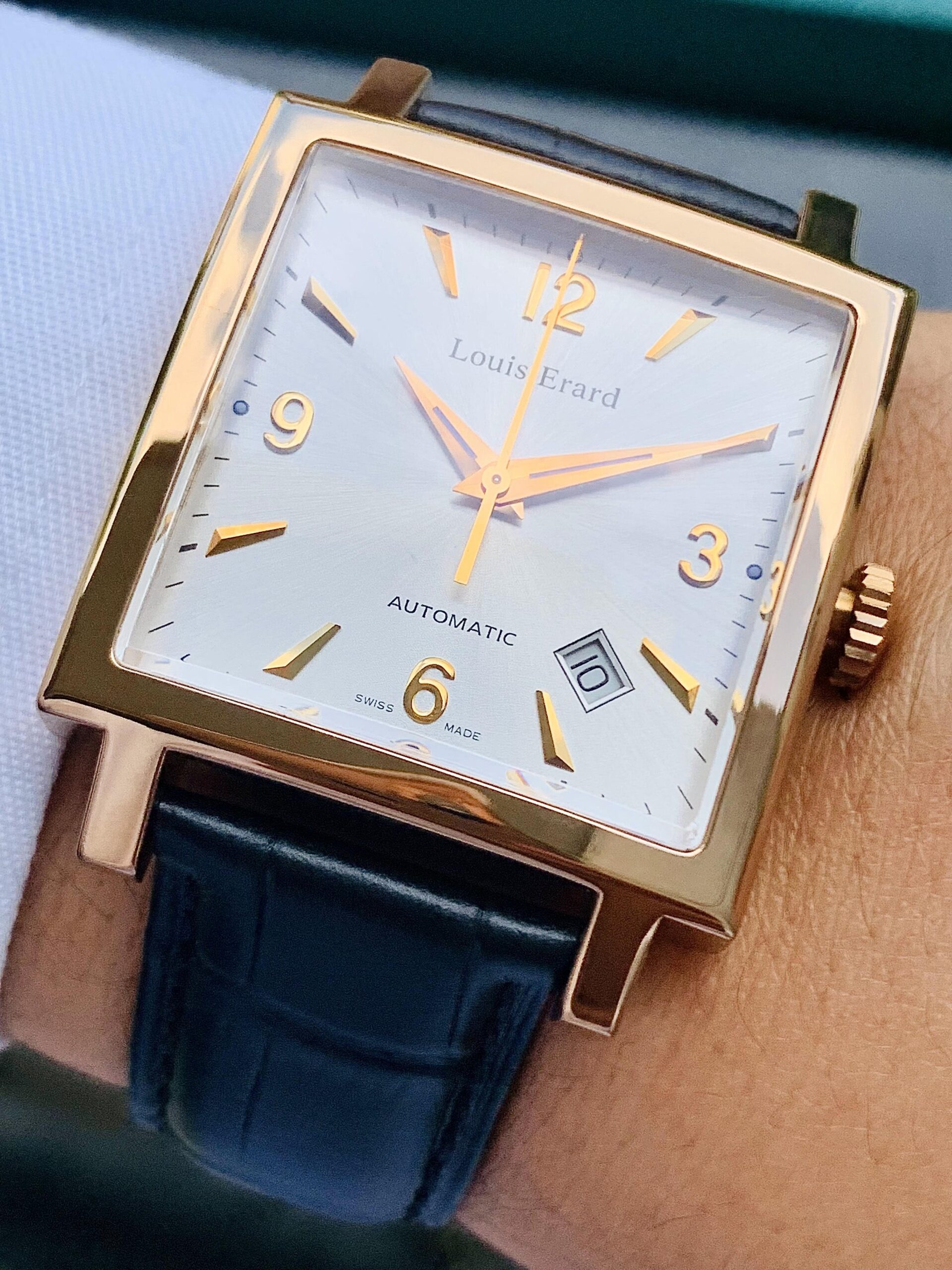 Đồng Hồ Louis Erard L’esprit du Temps La Carree White Dial - 69500 AA01