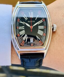 Đồng Hồ Epos Elegance Tonneau Black Dial - 3332