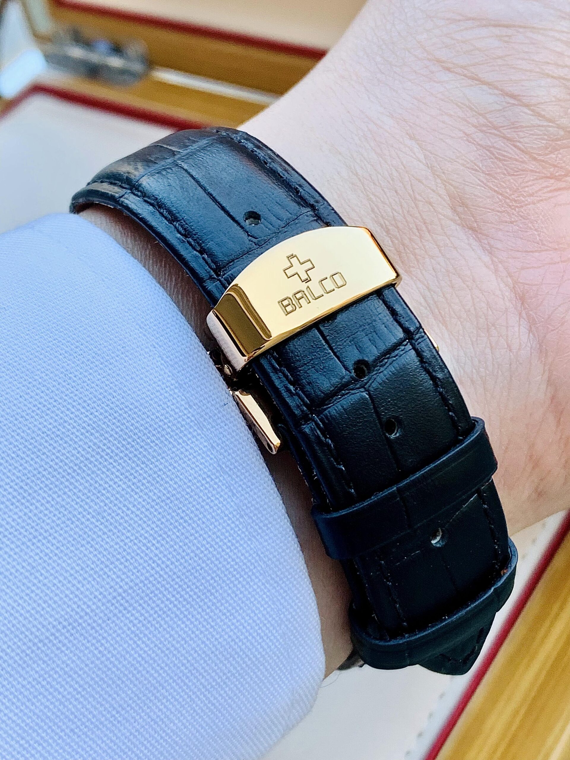 Đồng Hồ Balco Rectangular White Dial Limited Edition 0948/1100 - 11339M - Ảnh 7