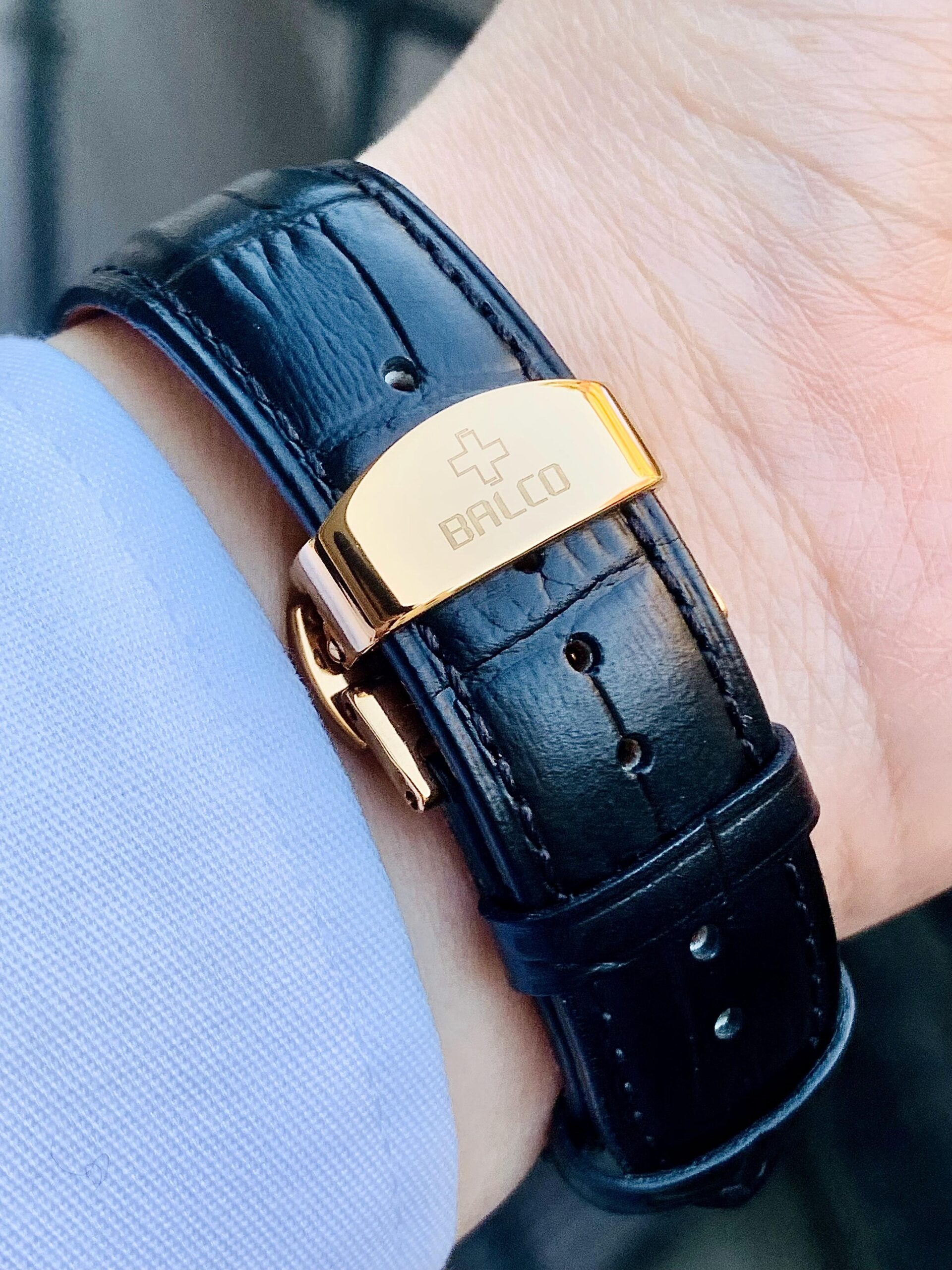 Đồng Hồ Balco Rectangular White Dial Limited Edition 1188/1400 - 11339M - Ảnh 7