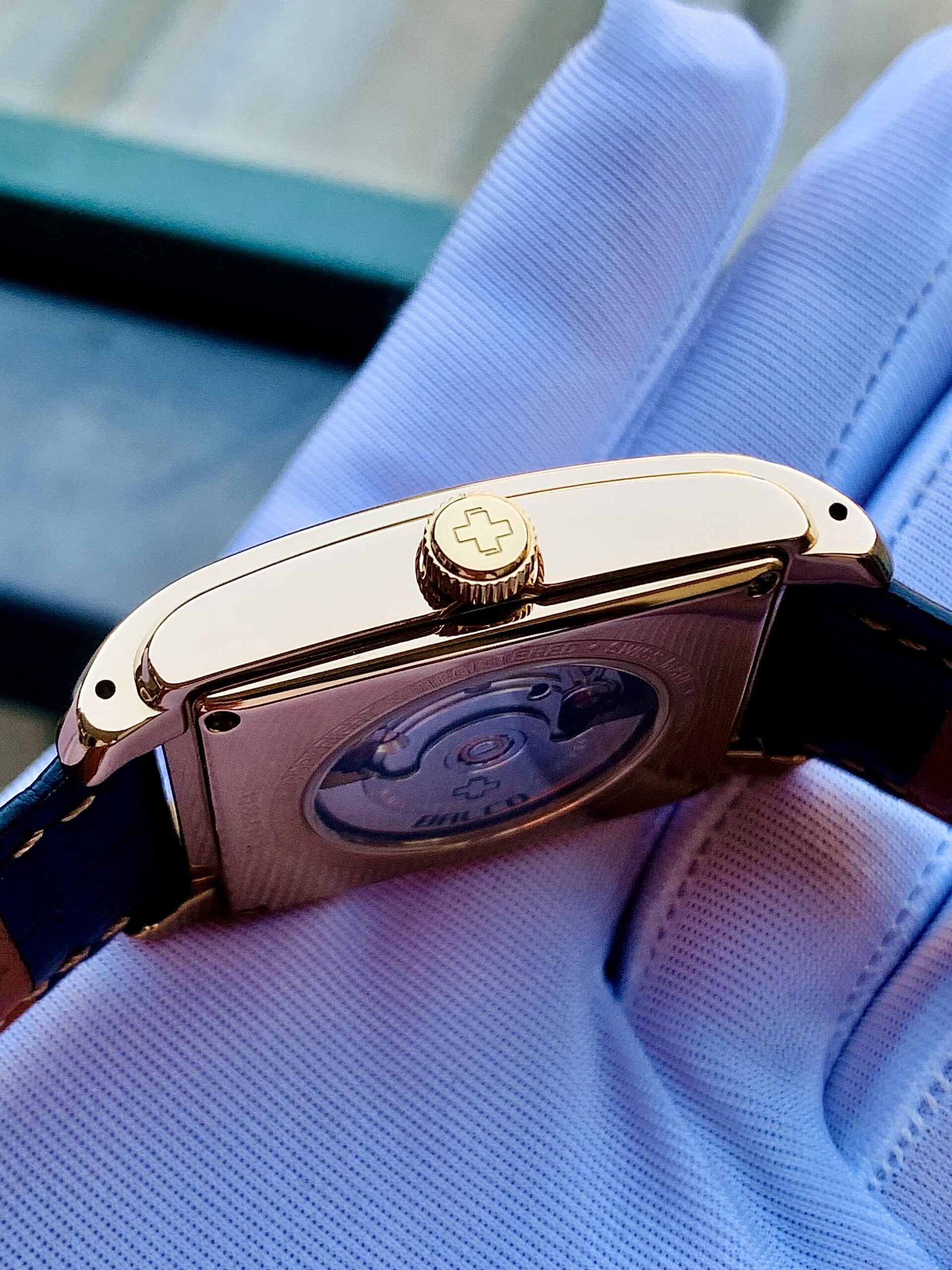 Đồng Hồ Balco Rectangular White Dial Limited Edition 1188/1400 - 11339M - Ảnh 5