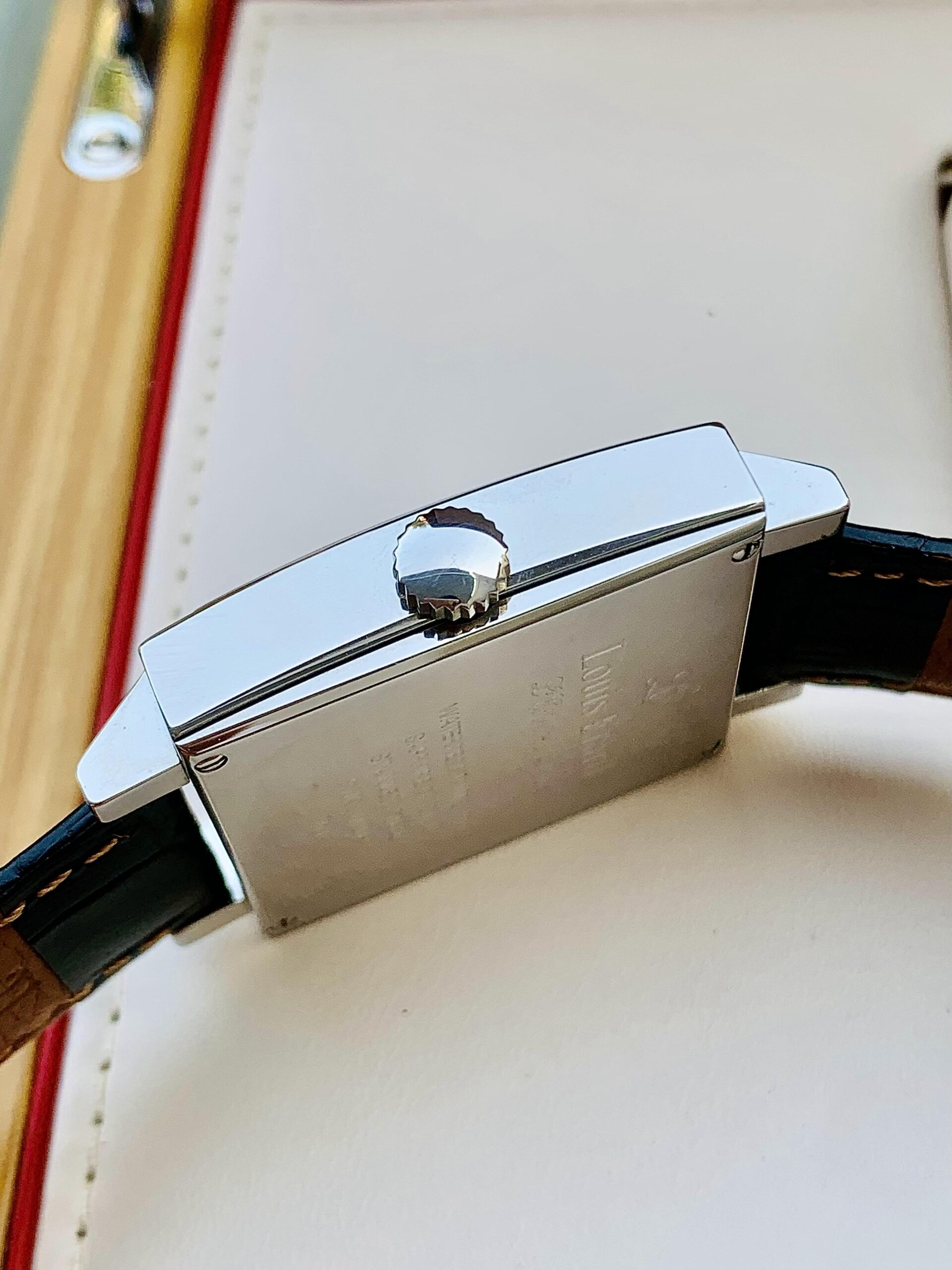 Đồng Hồ Louis Erard L’esprit du Temps La Carree Black Dial - 69503 AS02 - Ảnh 5