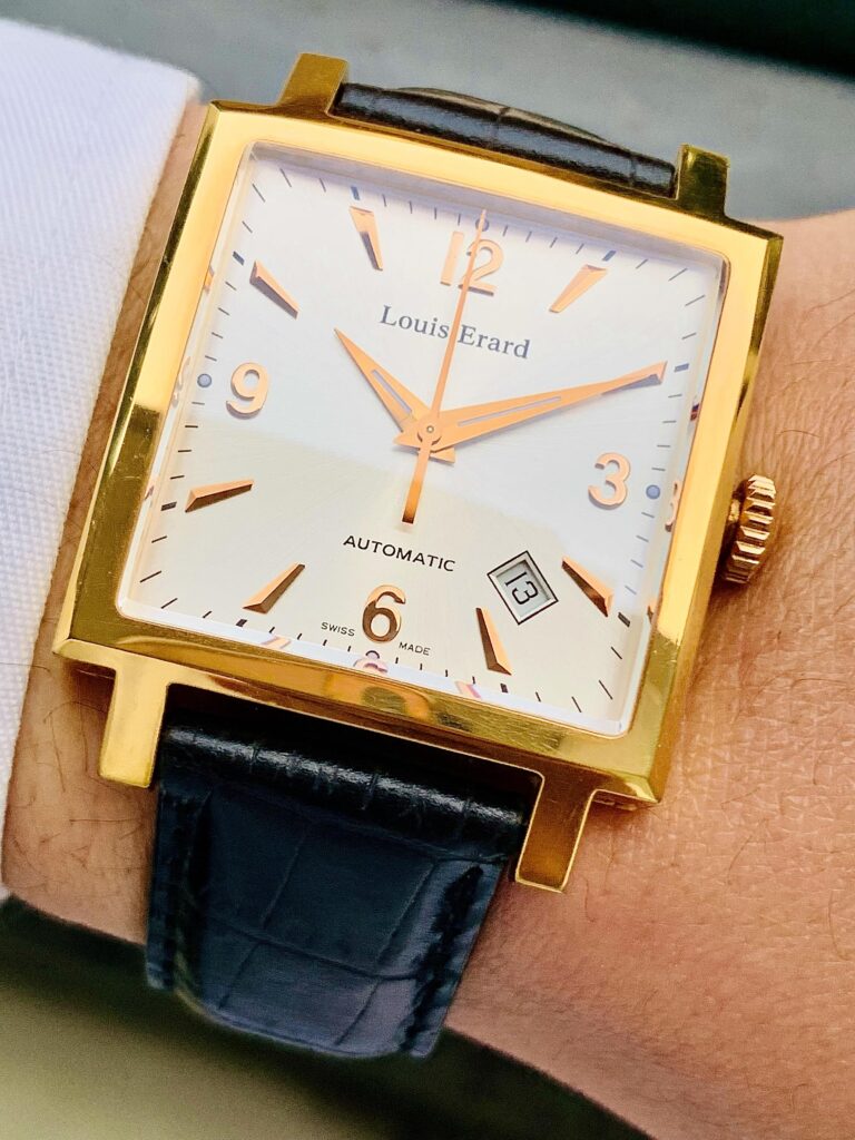 Đồng Hồ Louis Erard L’esprit du Temps La Carree White Dial - 69500 AA01
